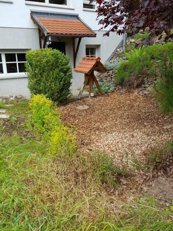 Gartenwohnung Bodetalblick Thale Exterior foto